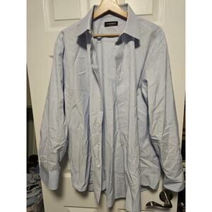 Canali Dress Shirt Mens 17.5 44 Long Sleeve Lot Of 3